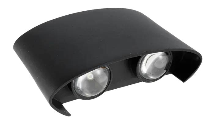 2 WAY- DOUBLE LAMP- UP/DOWN- MARCUS OUTDOOR WALL LIGHT- MARCUS
