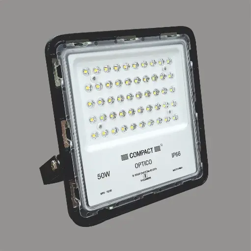 50W LED Flood Light, Lens Model, IP65 Rated Outdoor Light, OPTICO 